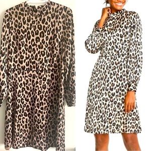 Ann Taylor leopard dress
